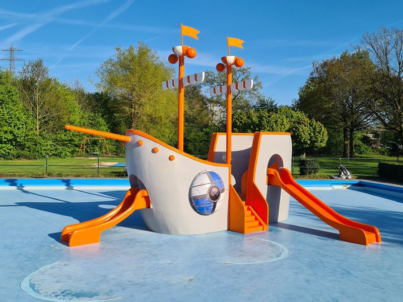 Piratenschip Glijbaan