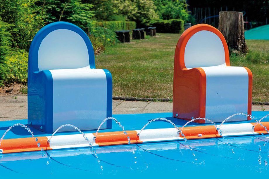 Polyester stoel